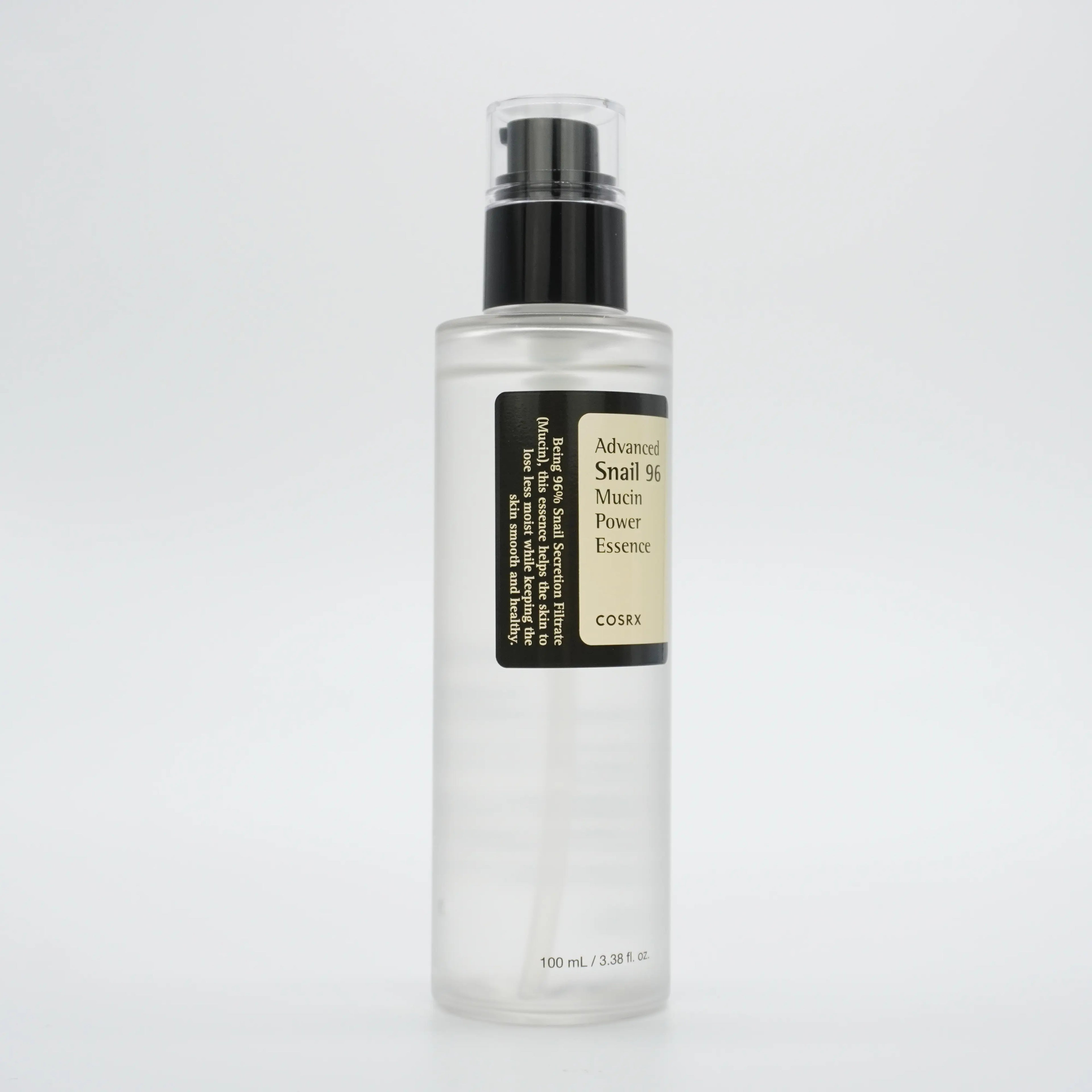 COSRX Advanced Snail 96 Mucin Power Essence, High Concentration Snail Mucin Serum (3.4Oz) – Hydrate, Moisturizer for Sensitive Skin Repair, Lightweight Smoother Skincare Treatment, High Concentration Serum