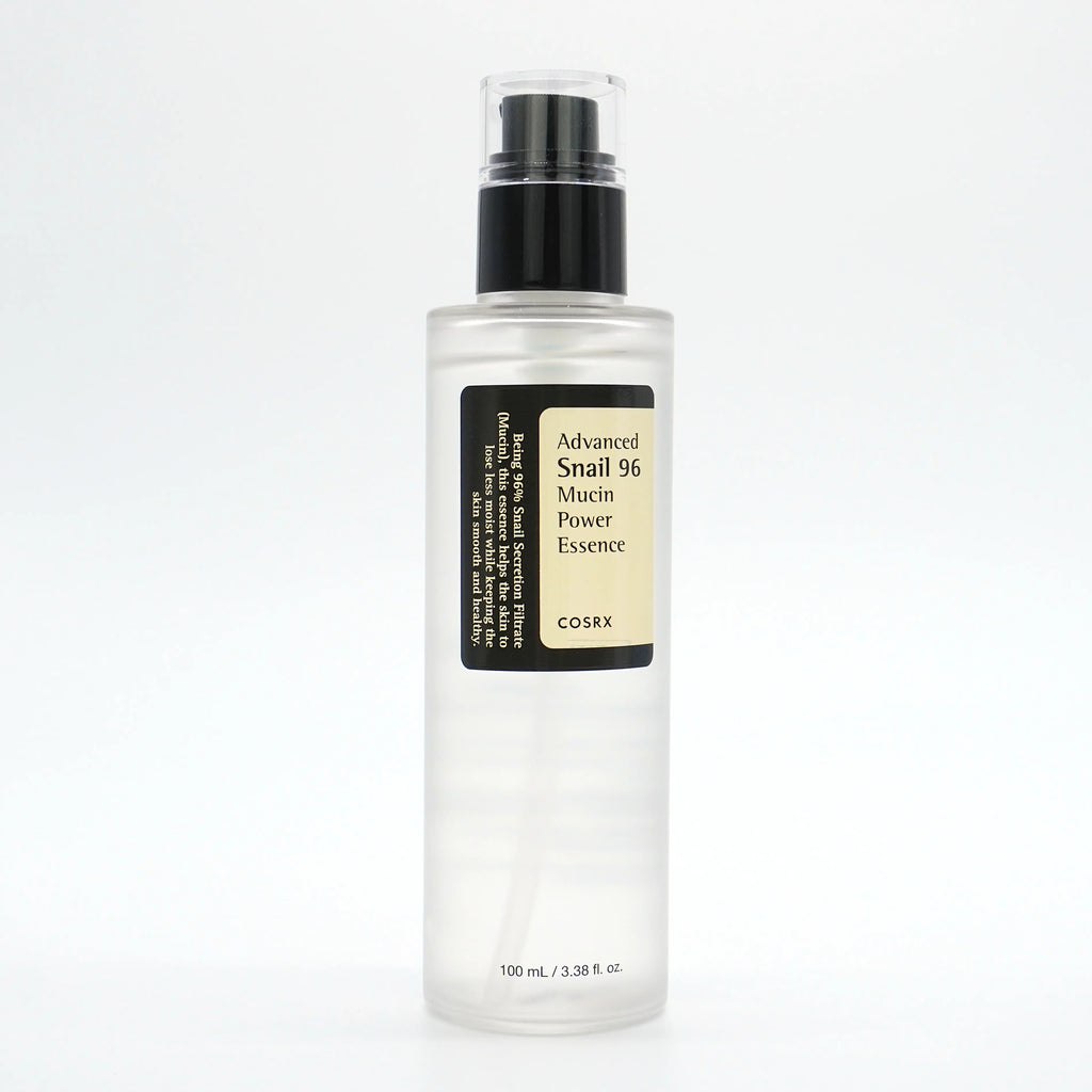 COSRX Advanced Snail 96 Mucin Power Essence, High Concentration Snail Mucin Serum (3.4Oz) – Hydrate, Moisturizer for Sensitive Skin Repair, Lightweight Smoother Skincare Treatment, High Concentration Serum