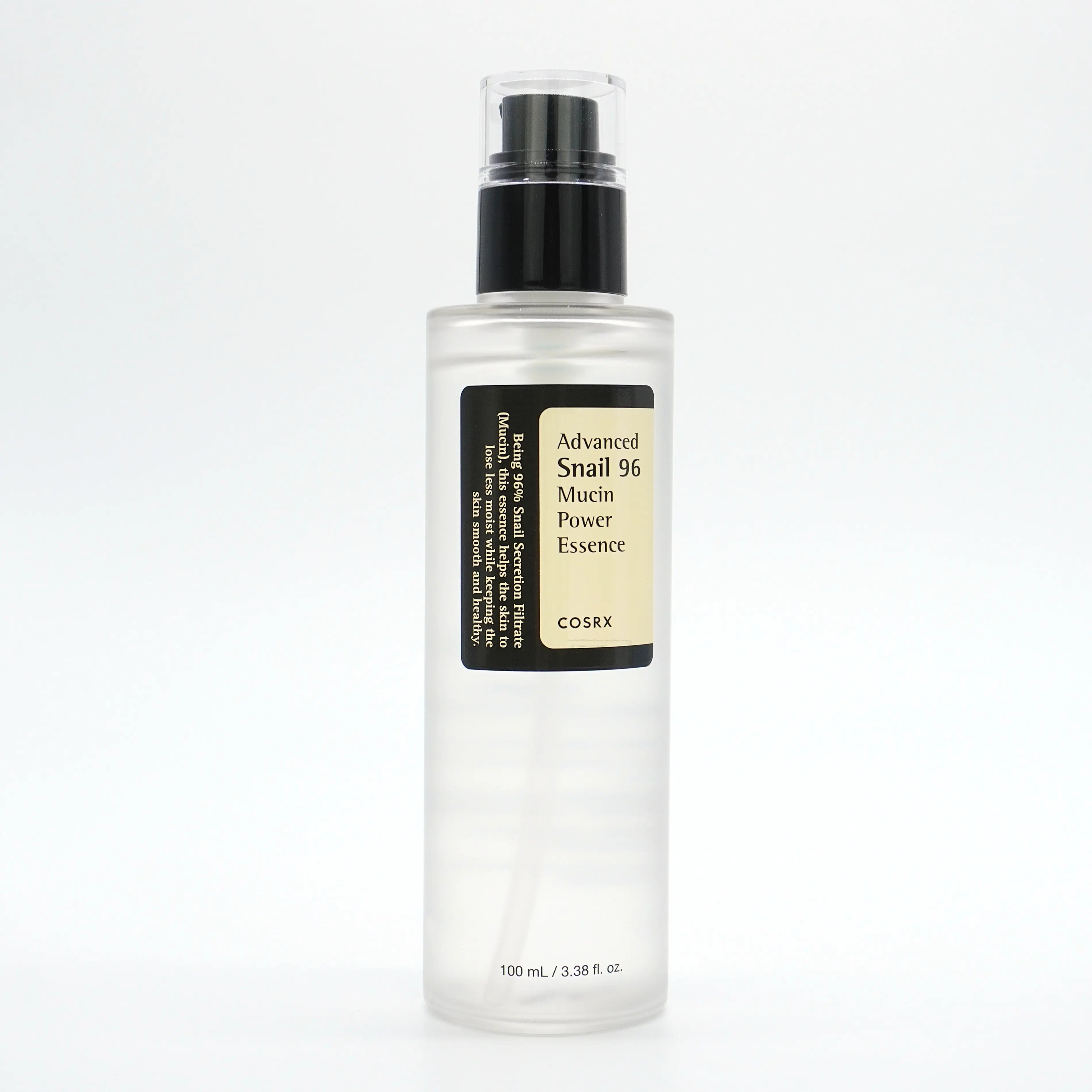 COSRX Advanced Snail 96 Mucin Power Essence, High Concentration Snail Mucin Serum (3.4Oz) – Hydrate, Moisturizer for Sensitive Skin Repair, Lightweight Smoother Skincare Treatment, High Concentration Serum
