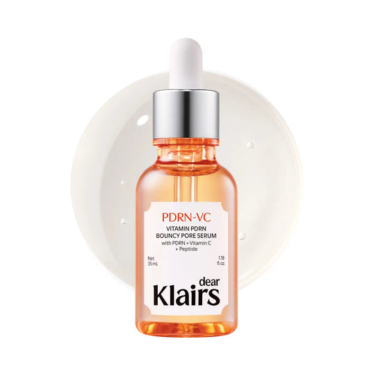 Dear Klairs Vitamin PDRN Bouncy Pore Serum - 35ml | Vegan PDRN & Vitamin C for Pore Tightening, Youthful Elasticity, and Radiant Glow